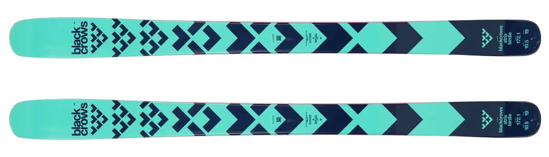 Picture of the ski that is being reviewed